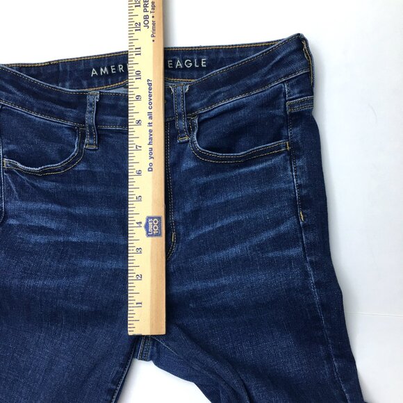 American Eagle Women's Jeans Next Level Stretch Jeggings Super High Rise size 2 - Picture 6 of 9
